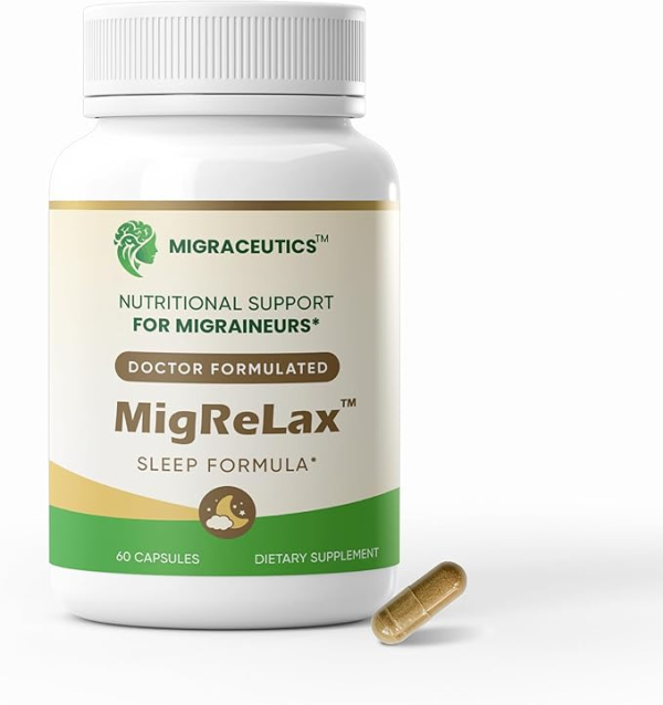 MigReLax | Doctor Formulated Herbal Supplement for Relaxation and Sleep Needs